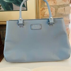 Kate Spade Wellesley Elena Blue Tote Bag